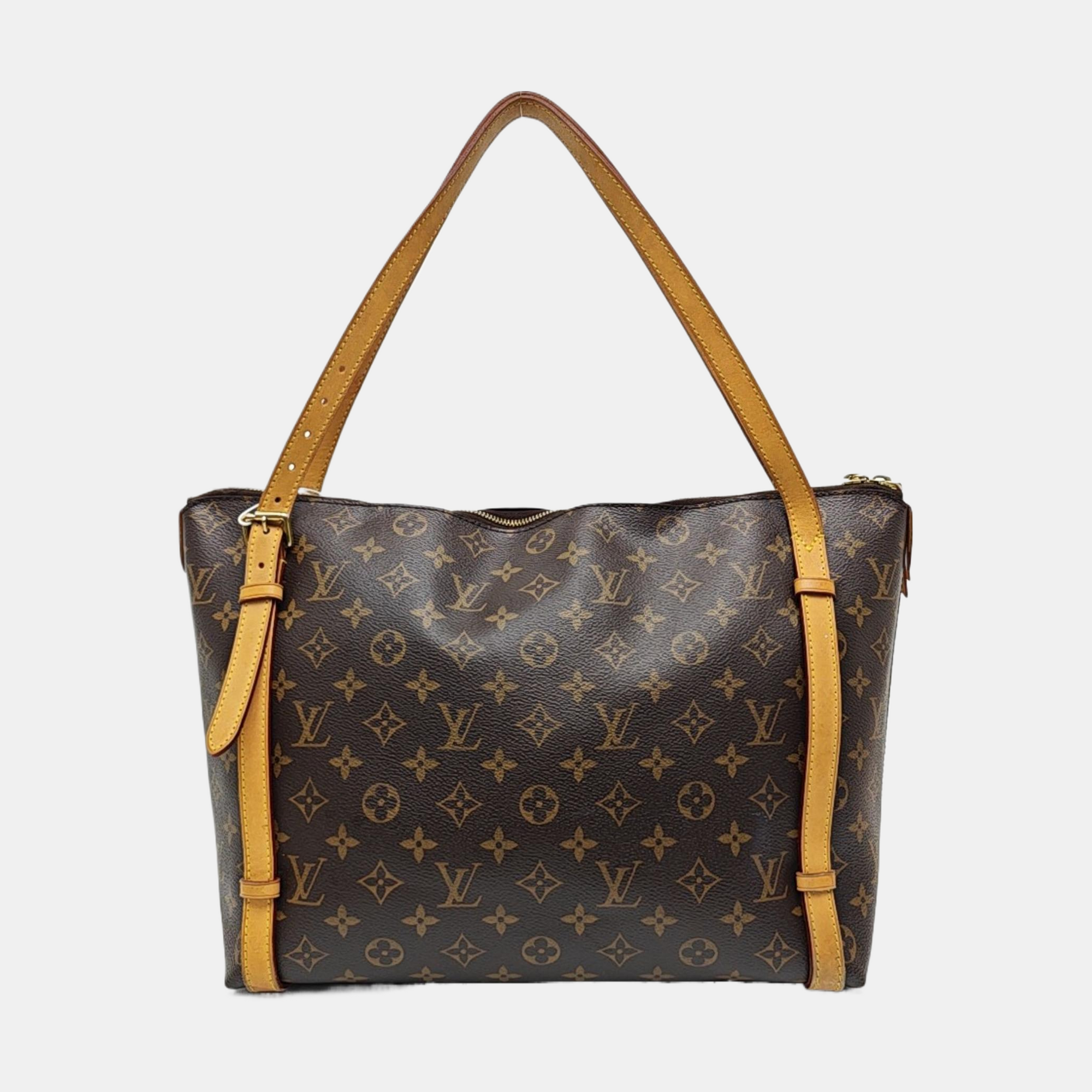 TUILERIES Monogram Coated Canvas Brown