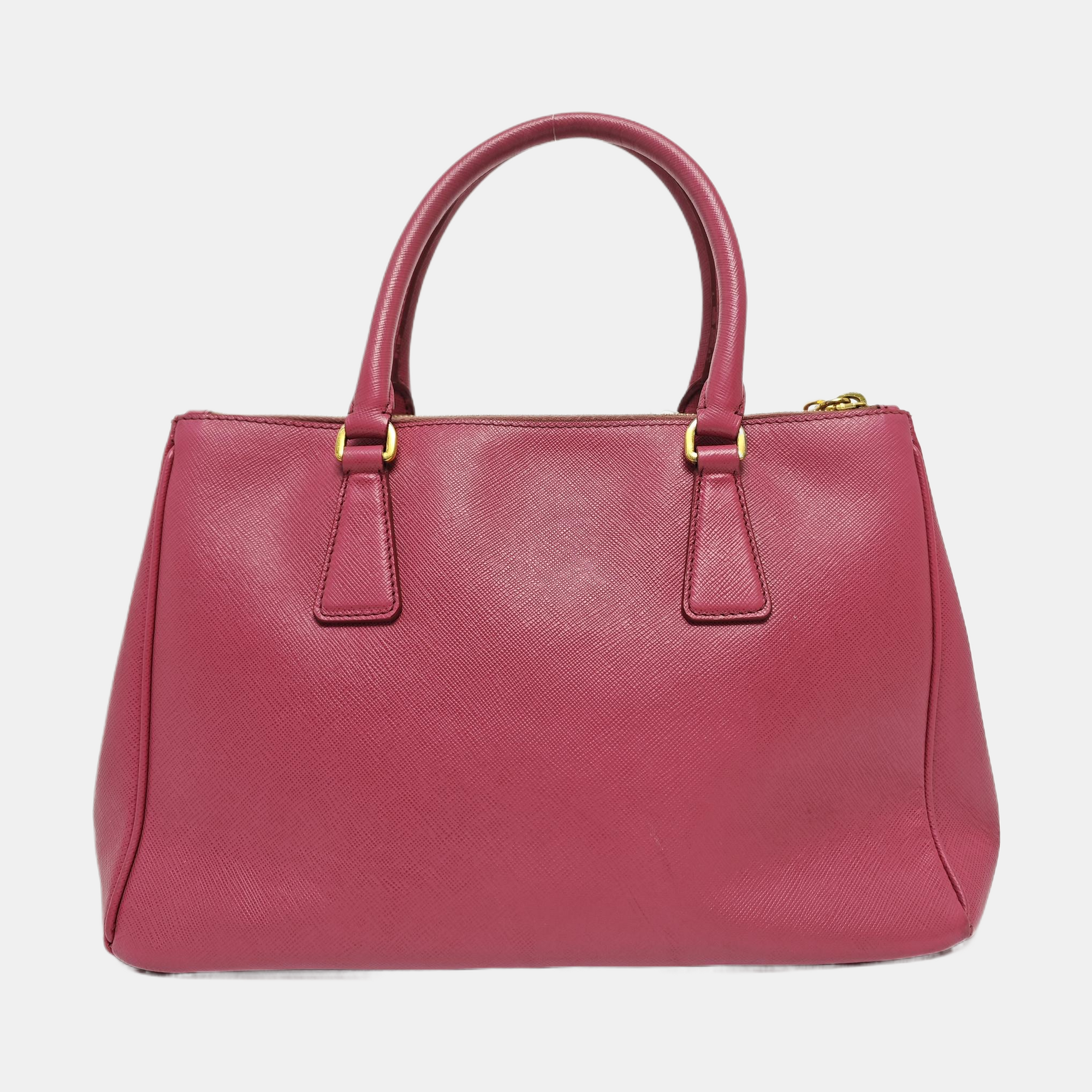 Galleria Medium Saffiano Calfskin Red