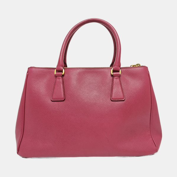 Galleria Medium Saffiano Calfskin Red