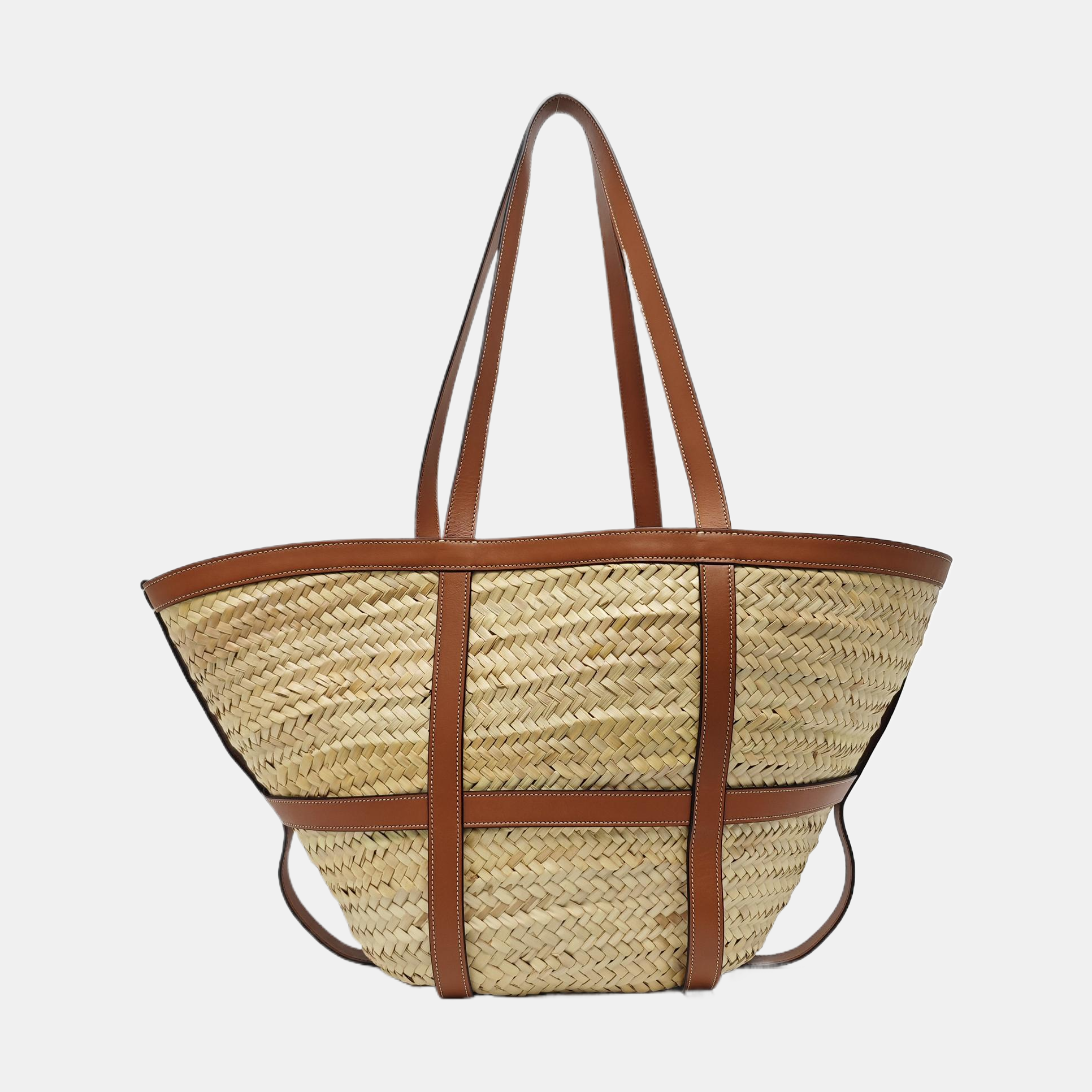 Large Straw Brown
