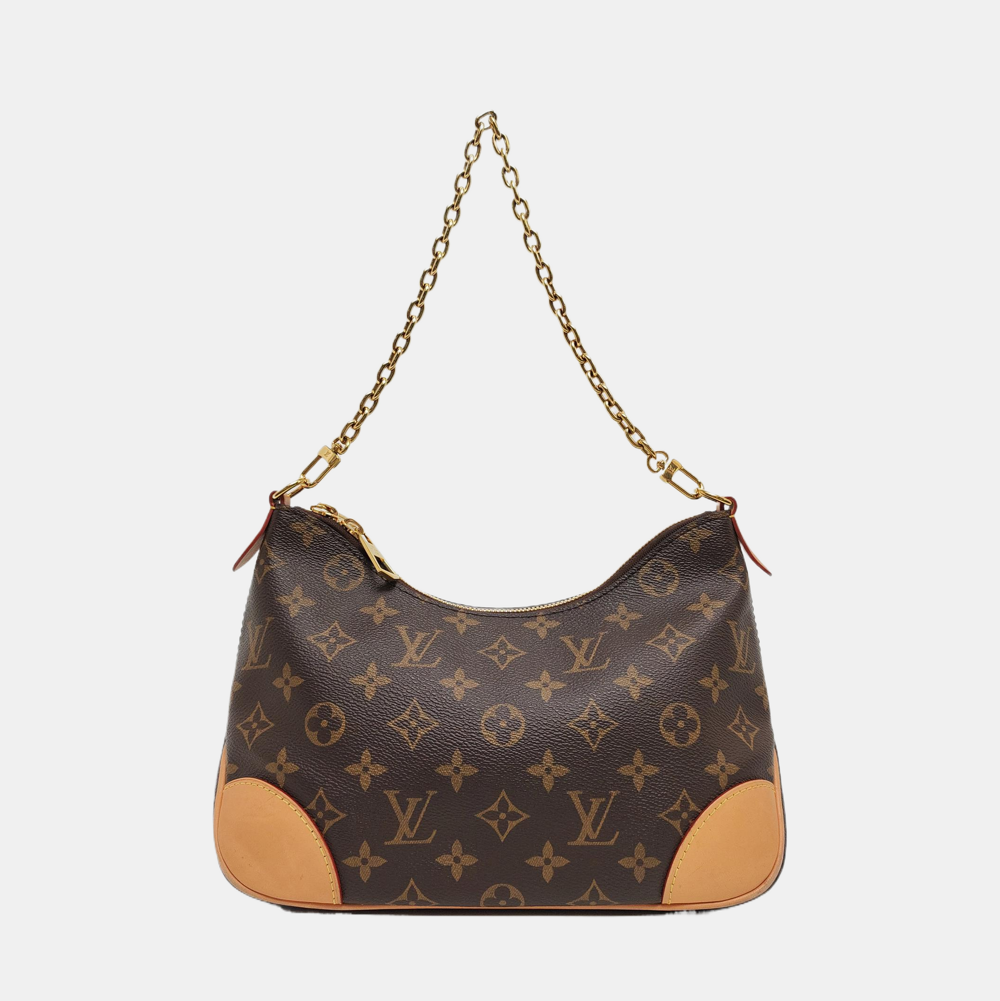 BOULOGNE Monogram Coated Canvas Brown