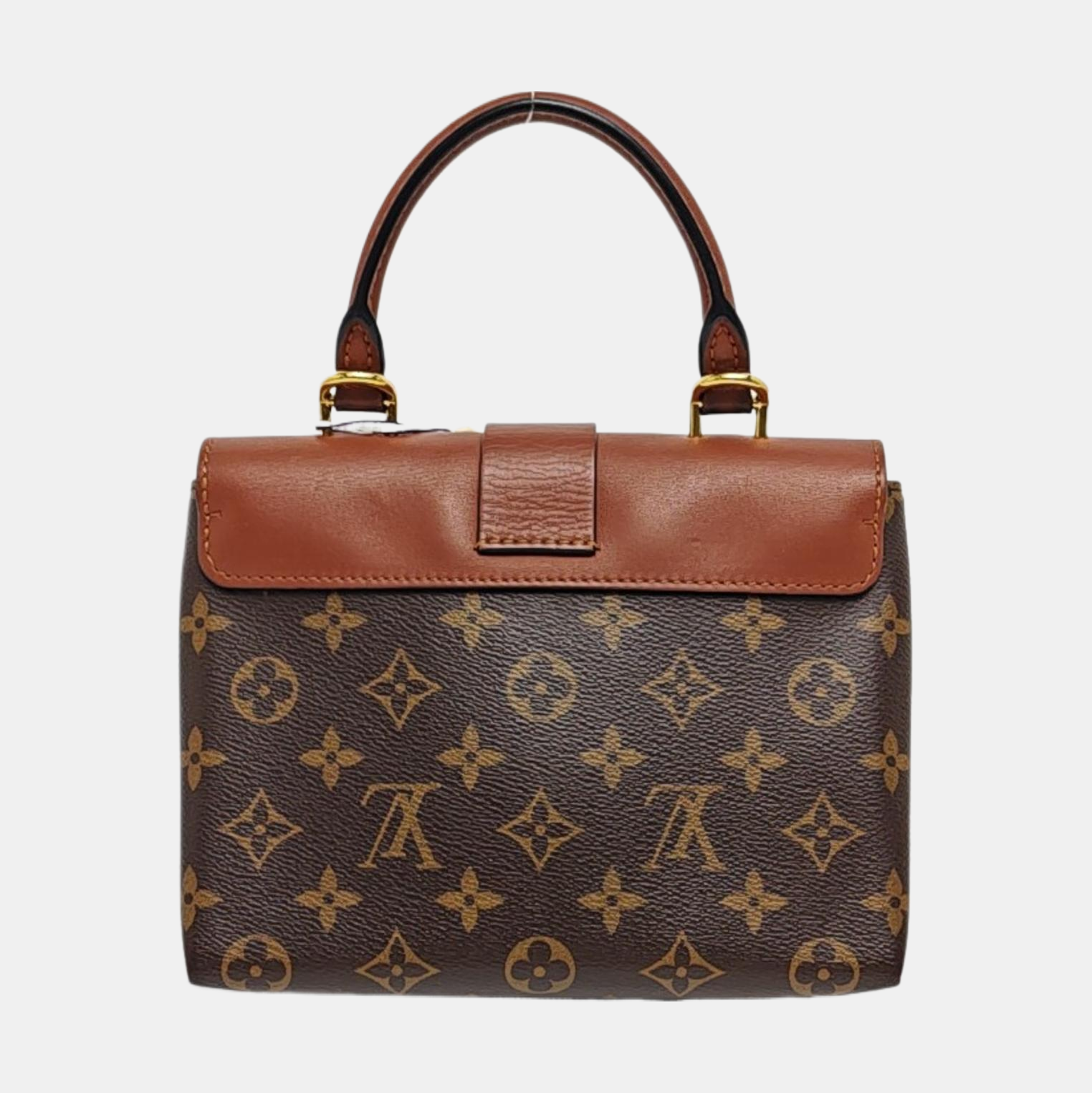LOCKY BB Monogram Coated Canvas Brown