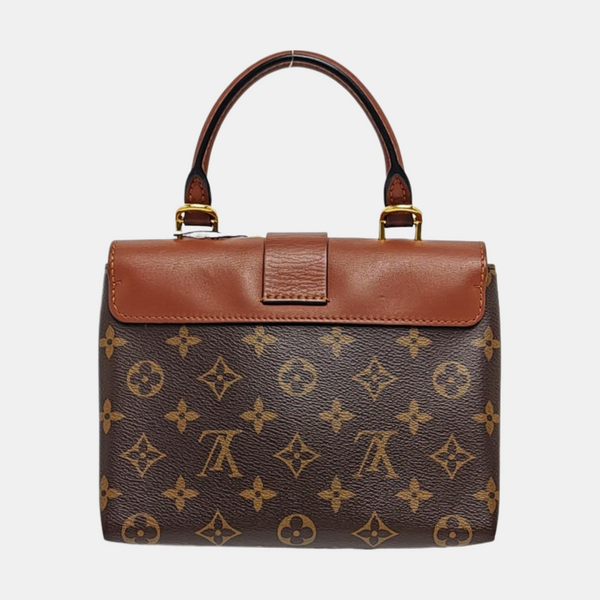 LOCKY BB Monogram Coated Canvas Brown