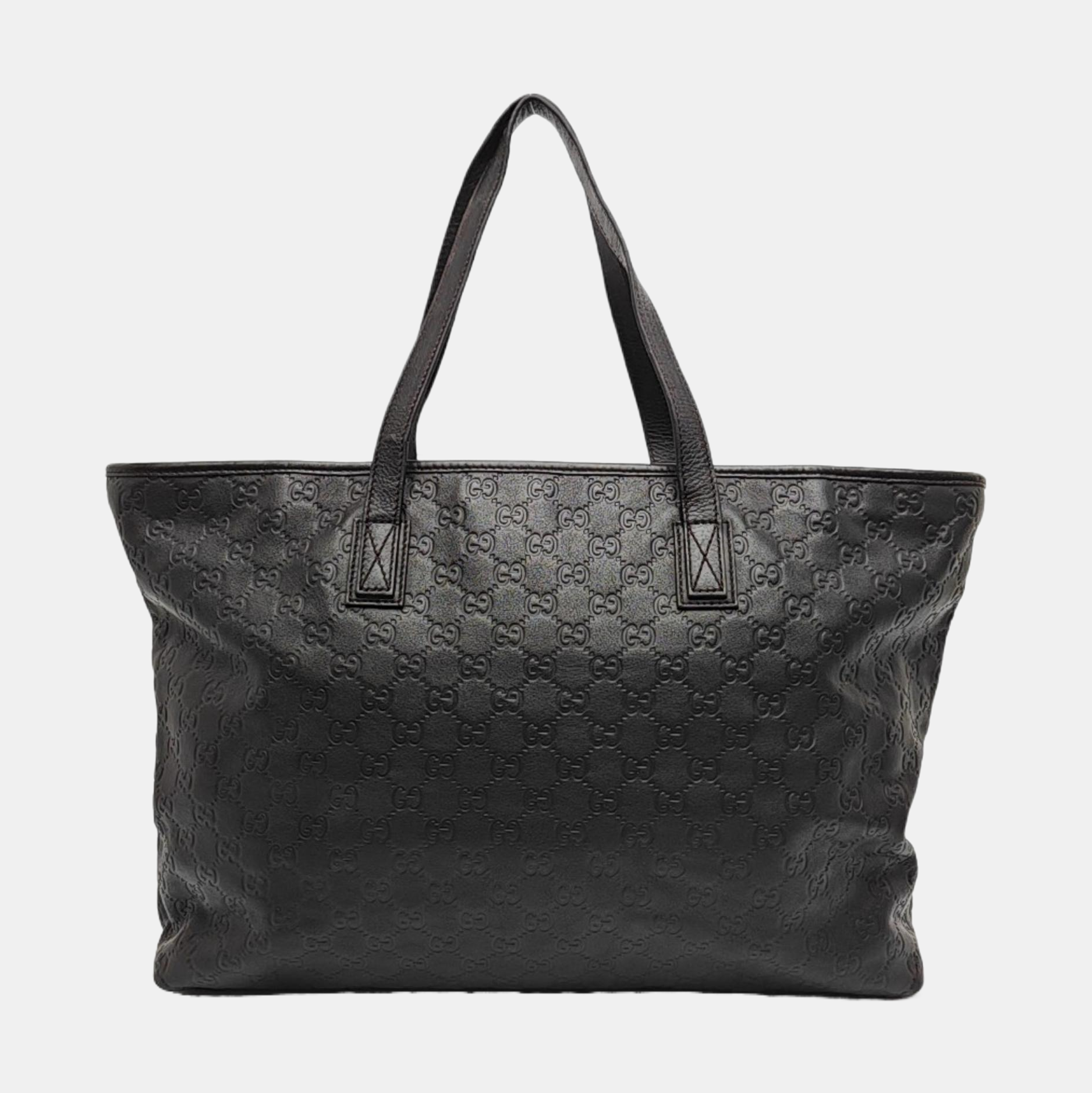 GG Imprime Monogram Calfskin Black