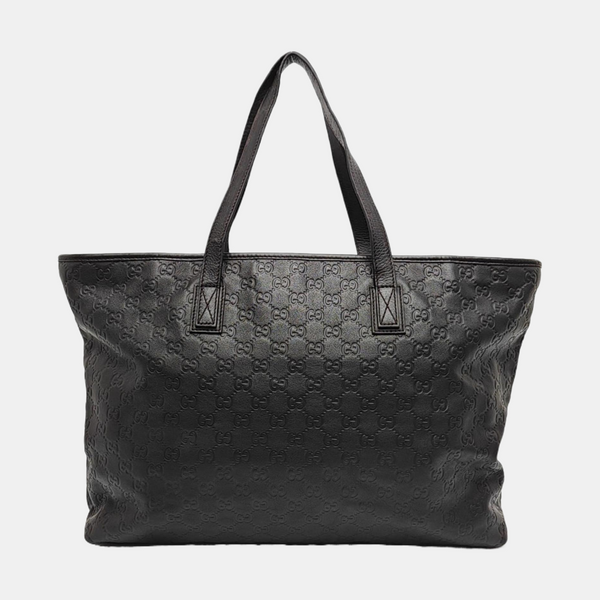GG Imprime Monogram Calfskin Black