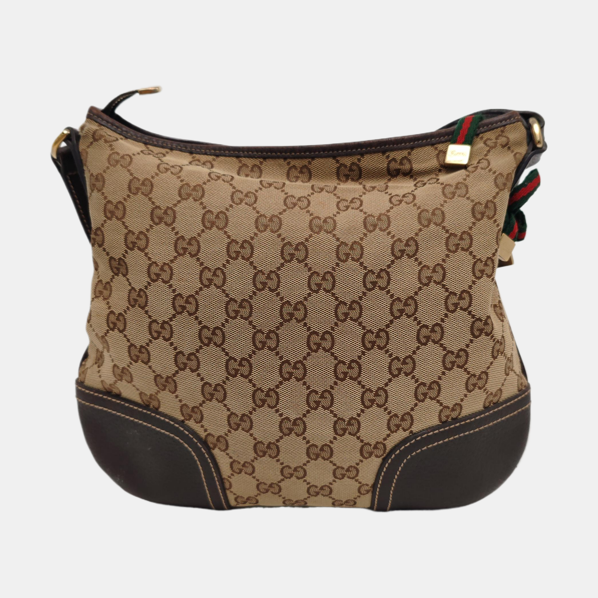 Princy Monogram Canvas Brown