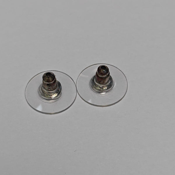 Metal Silver Stud Earrings