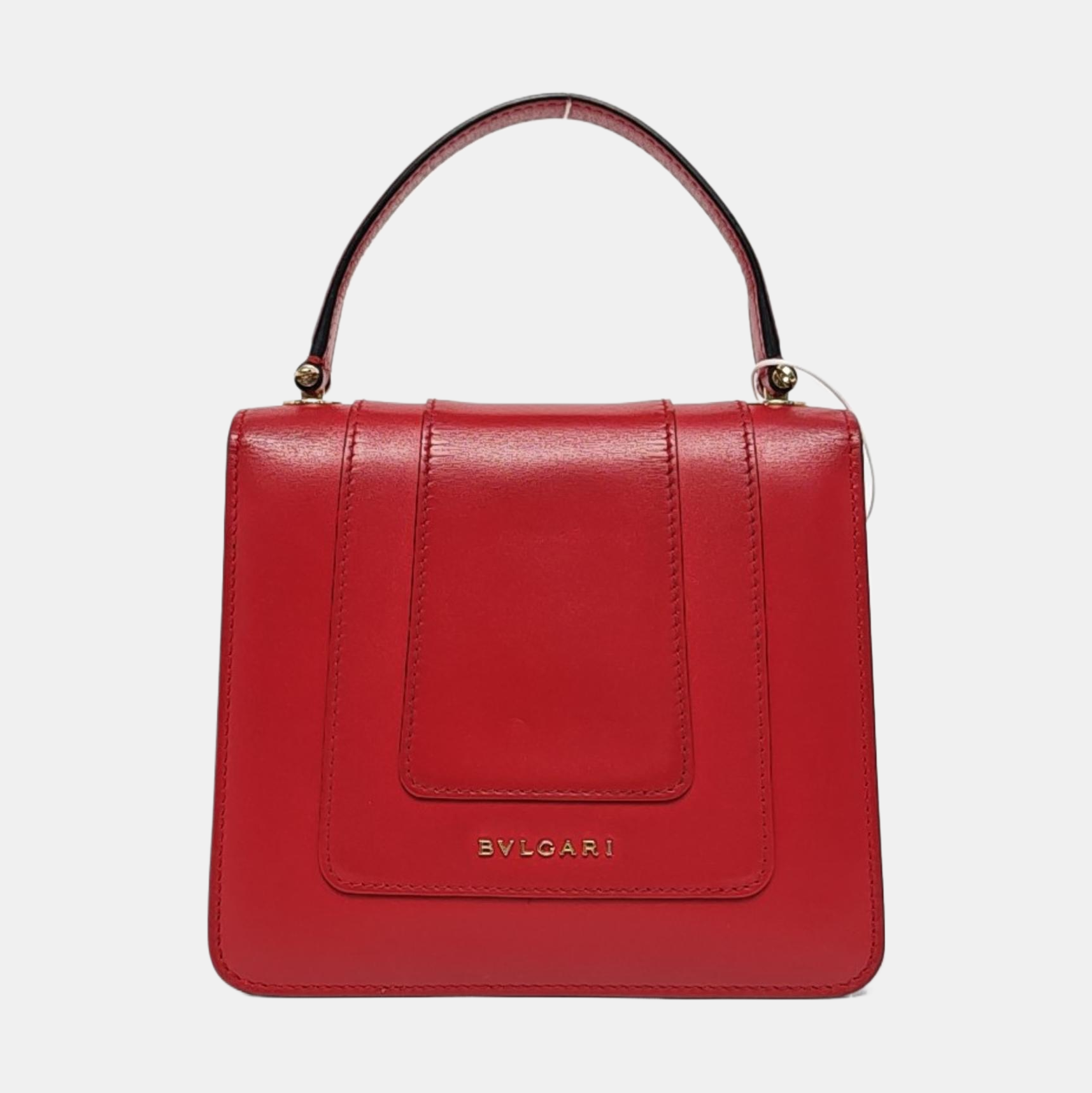 SERPENTI FOREVER Small Quilted Calfskin Red
