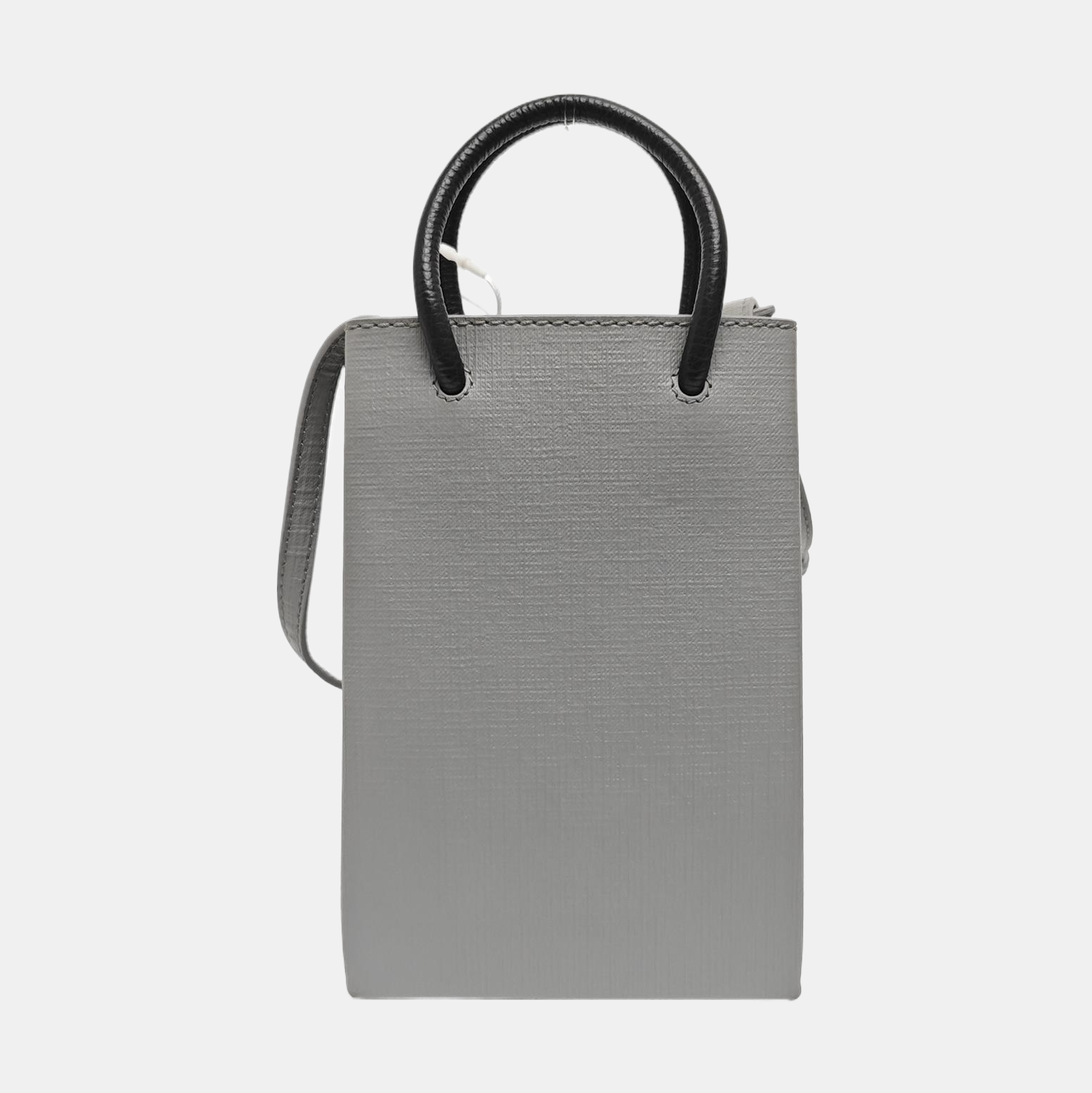 Shopping Bag Calfskin Gray