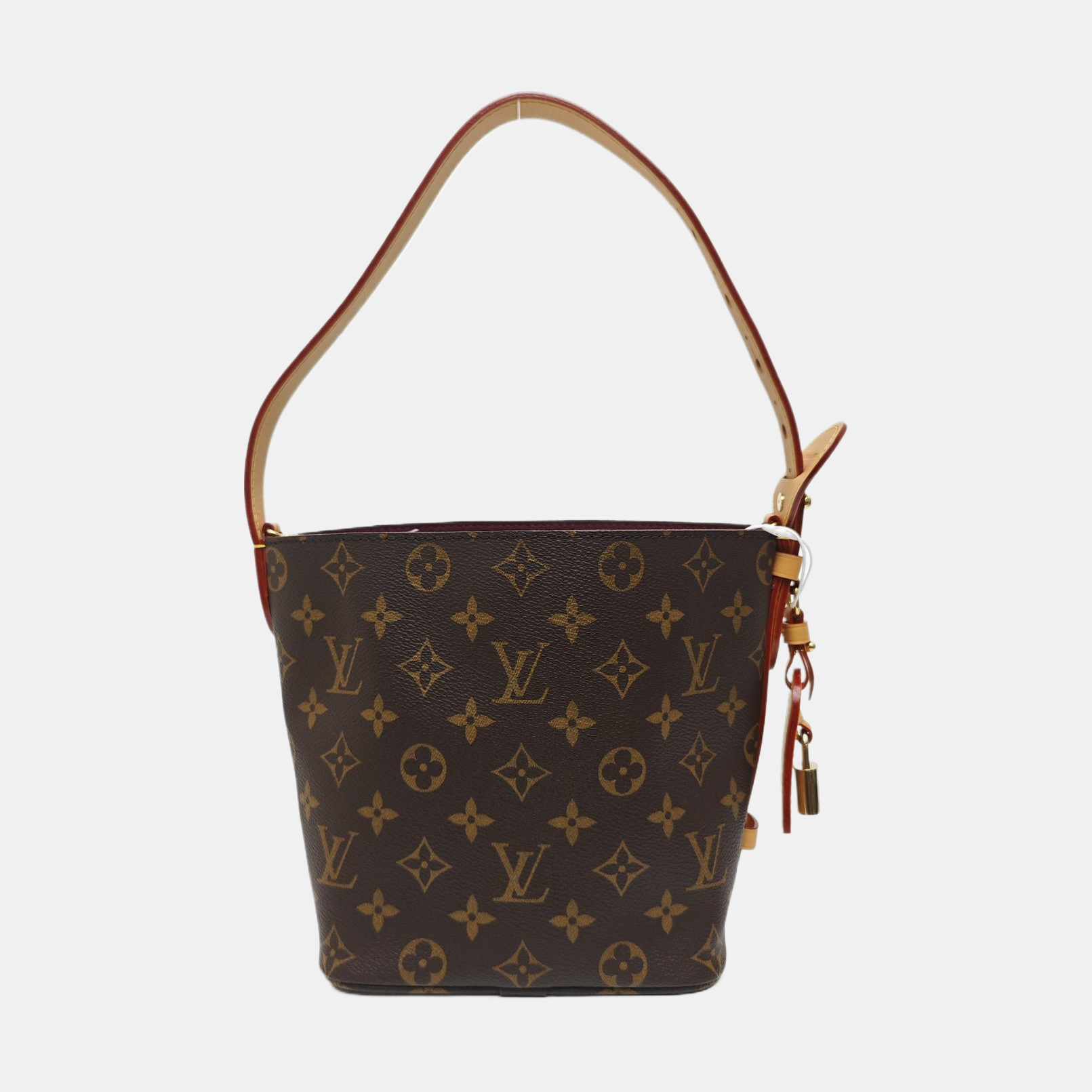 ALL IN Monogram Coated Canvas Brown