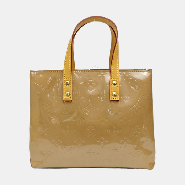 READE PM Monogram Calfskin Beige