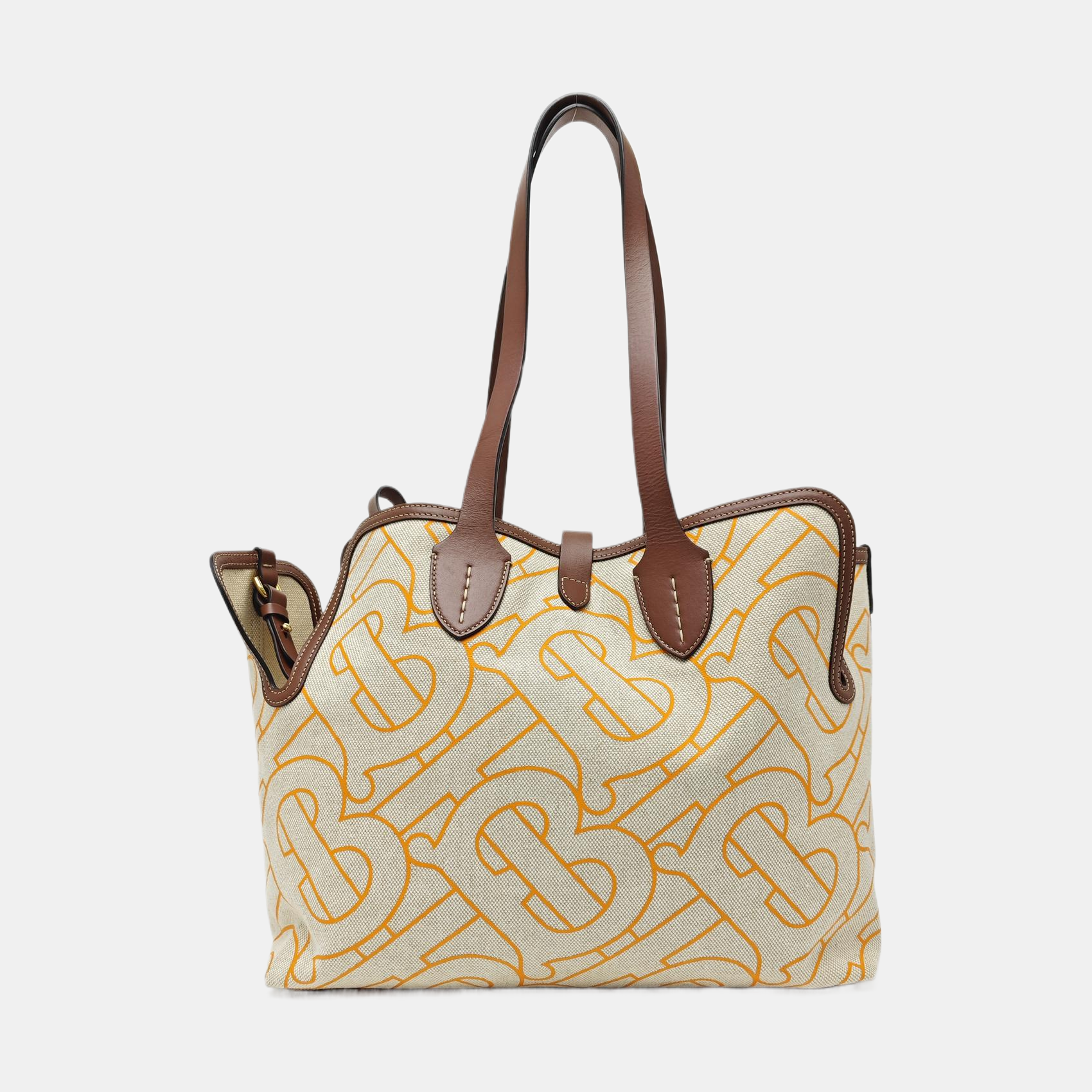 The Belt Medium Canvas Beige