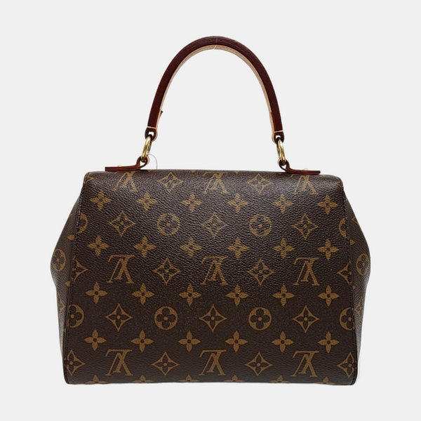 CLUNY PM Monogram Coated Canvas Brown