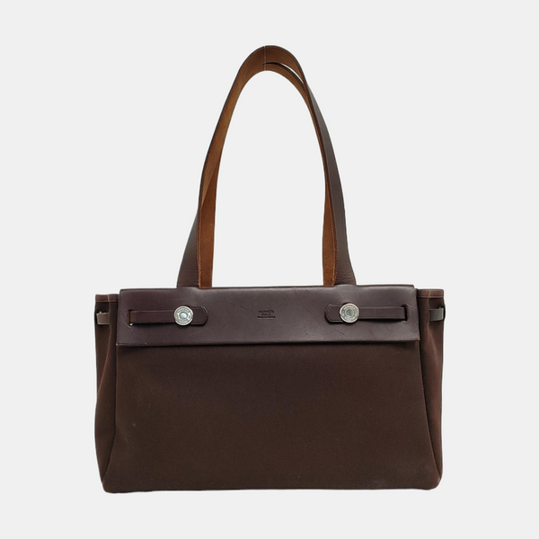 Herbag Cabas Canvas Brown