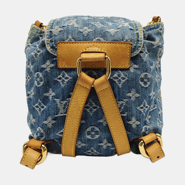 SAC AD Monogram Denim Blue