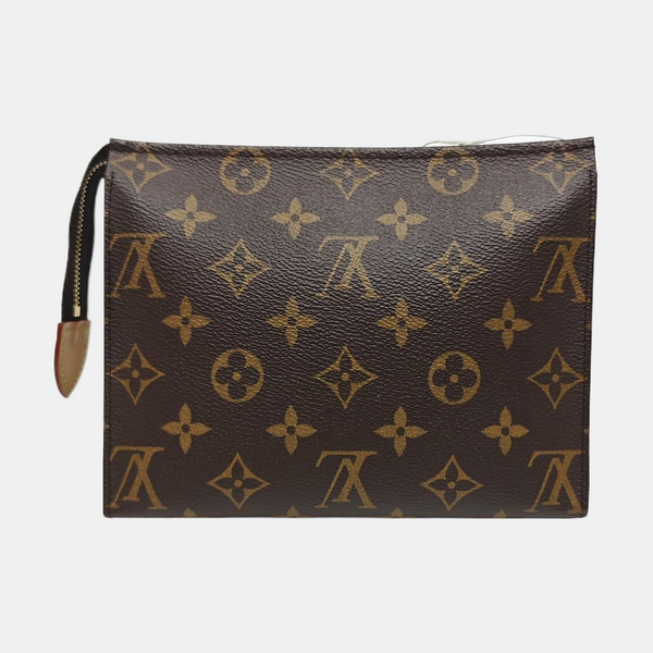TOILET POCKET Monogram Coated Canvas Brown