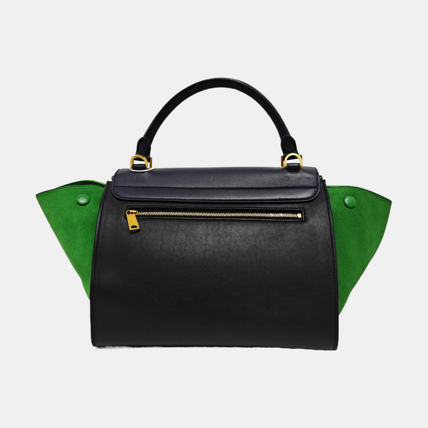 TRAPEZE Small Calfskin Black