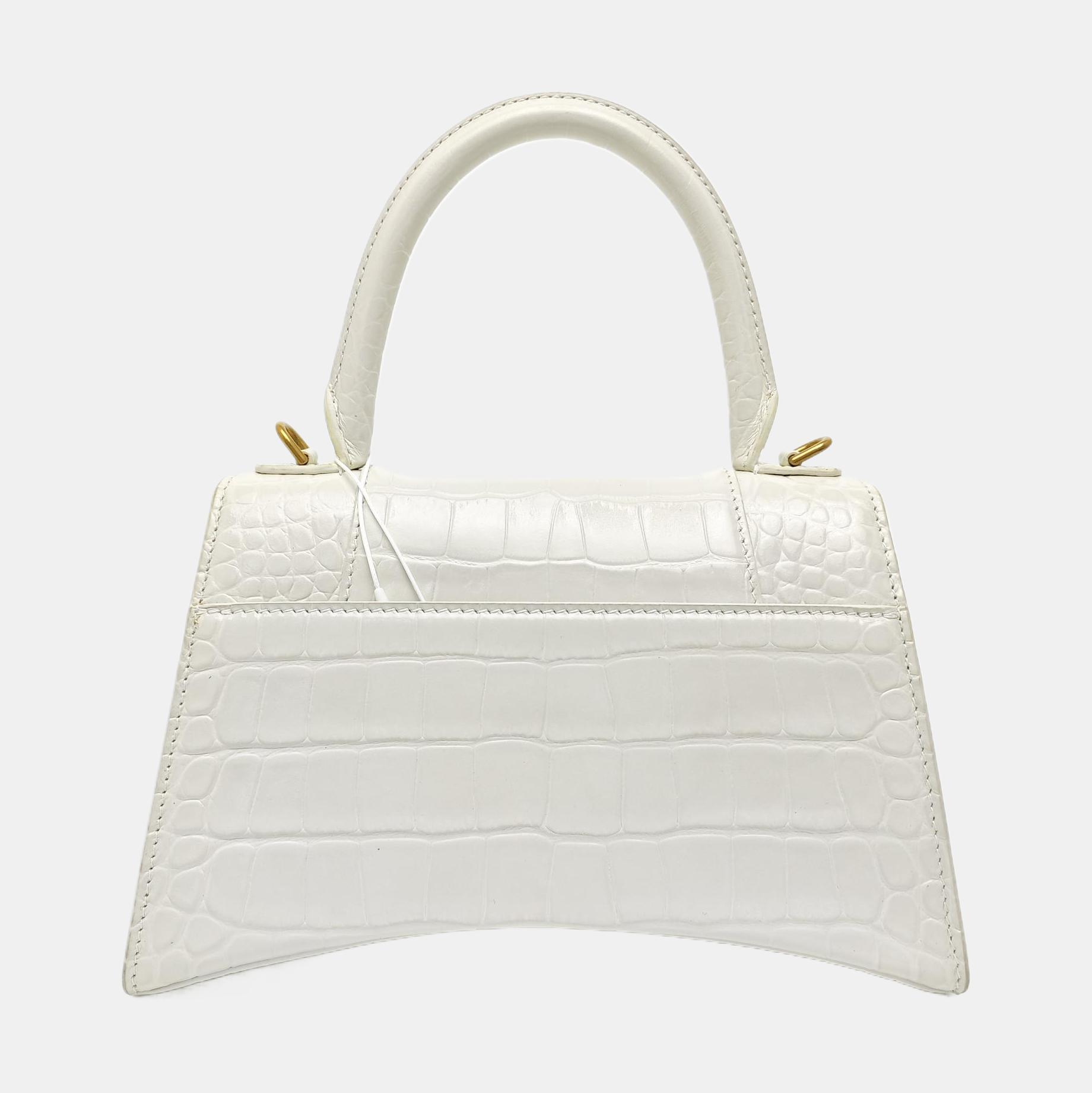 Hourglass S Calfskin White