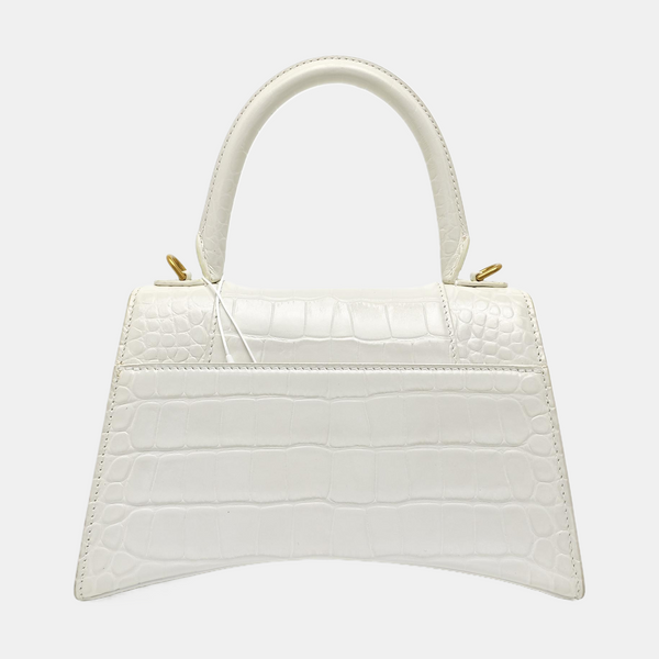 Hourglass S Calfskin White