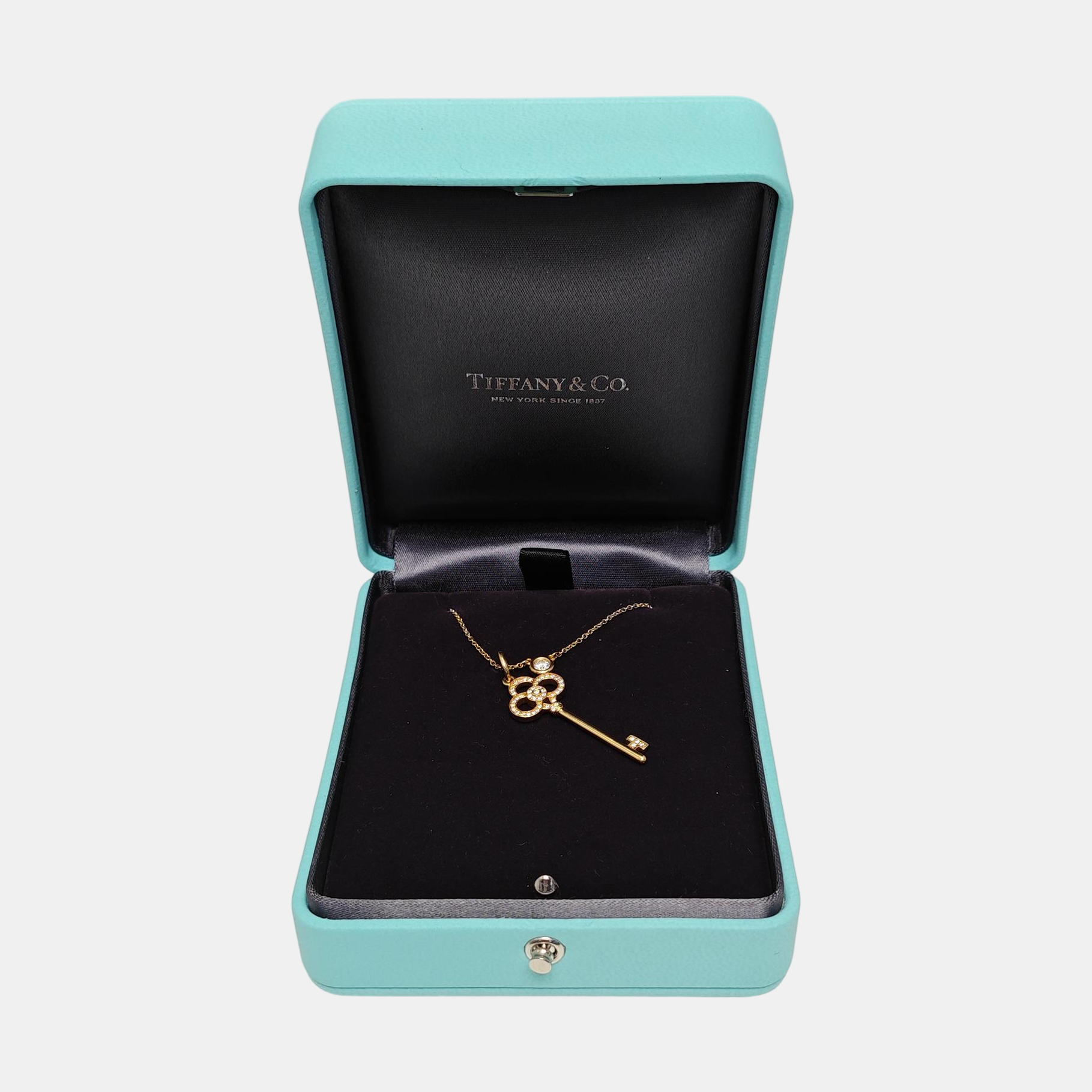 Tiffany Keys 18k Rose Gold Necklace