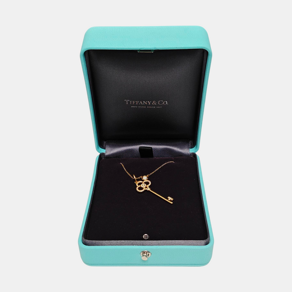Tiffany Keys 18k Rose Gold Necklace