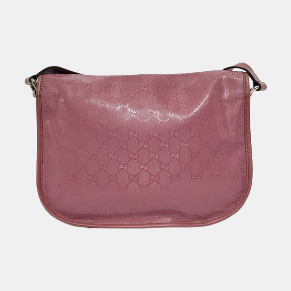 Monogram Coated Canvas Red