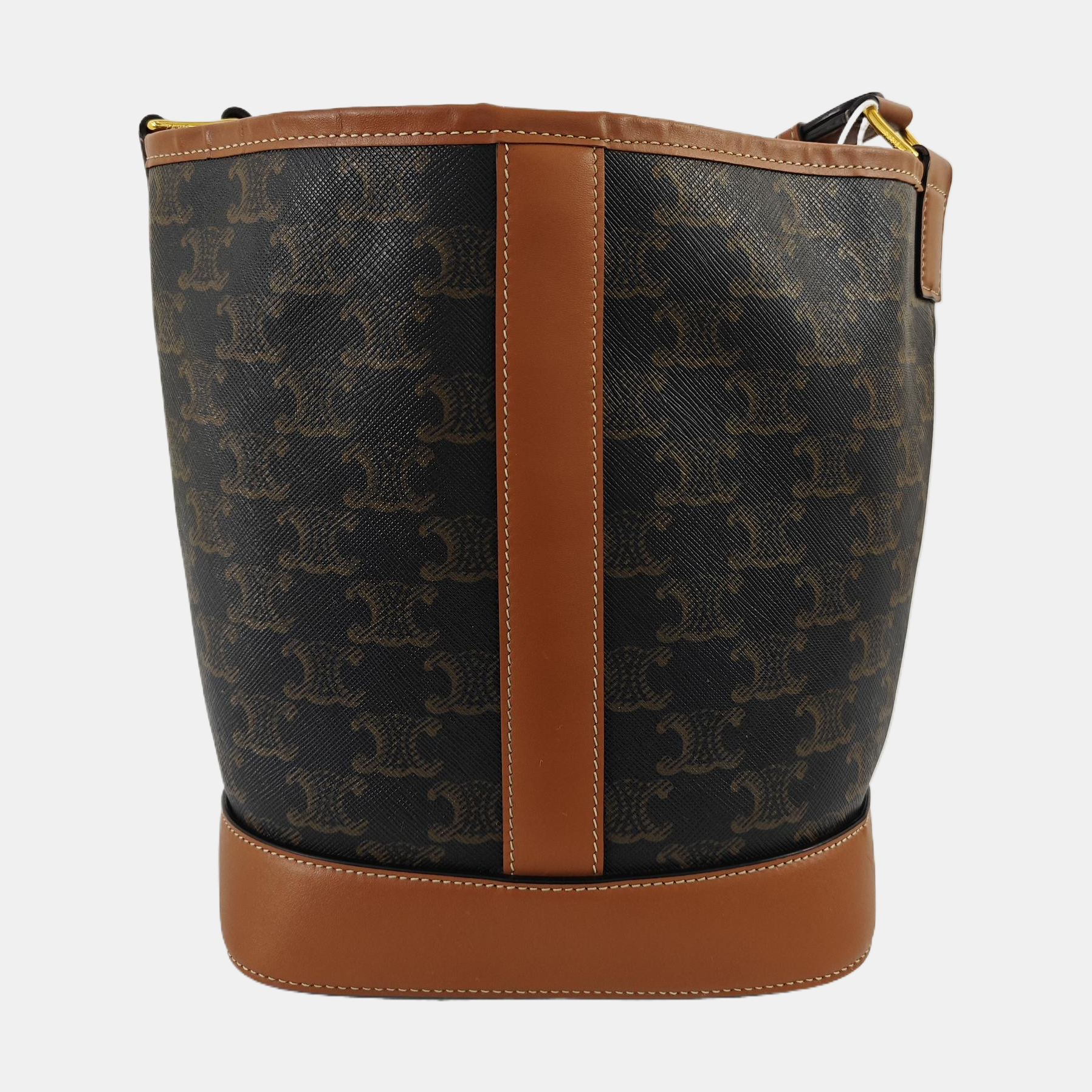 TRIOMPHE CANVAS Small Coated Canvas Brown