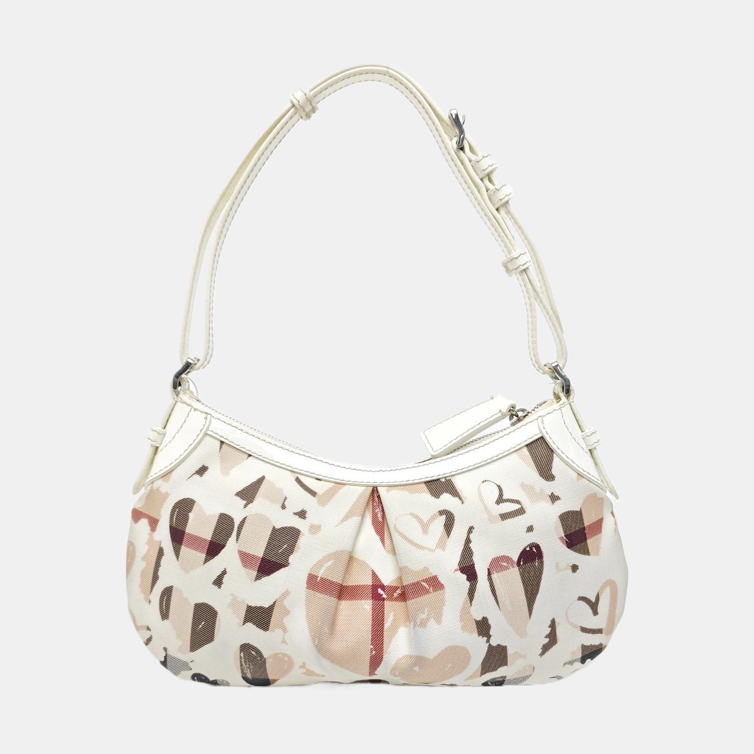 Coated Canvas Tote Bag White