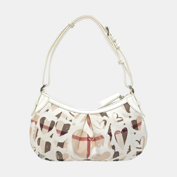 Coated Canvas Tote Bag White