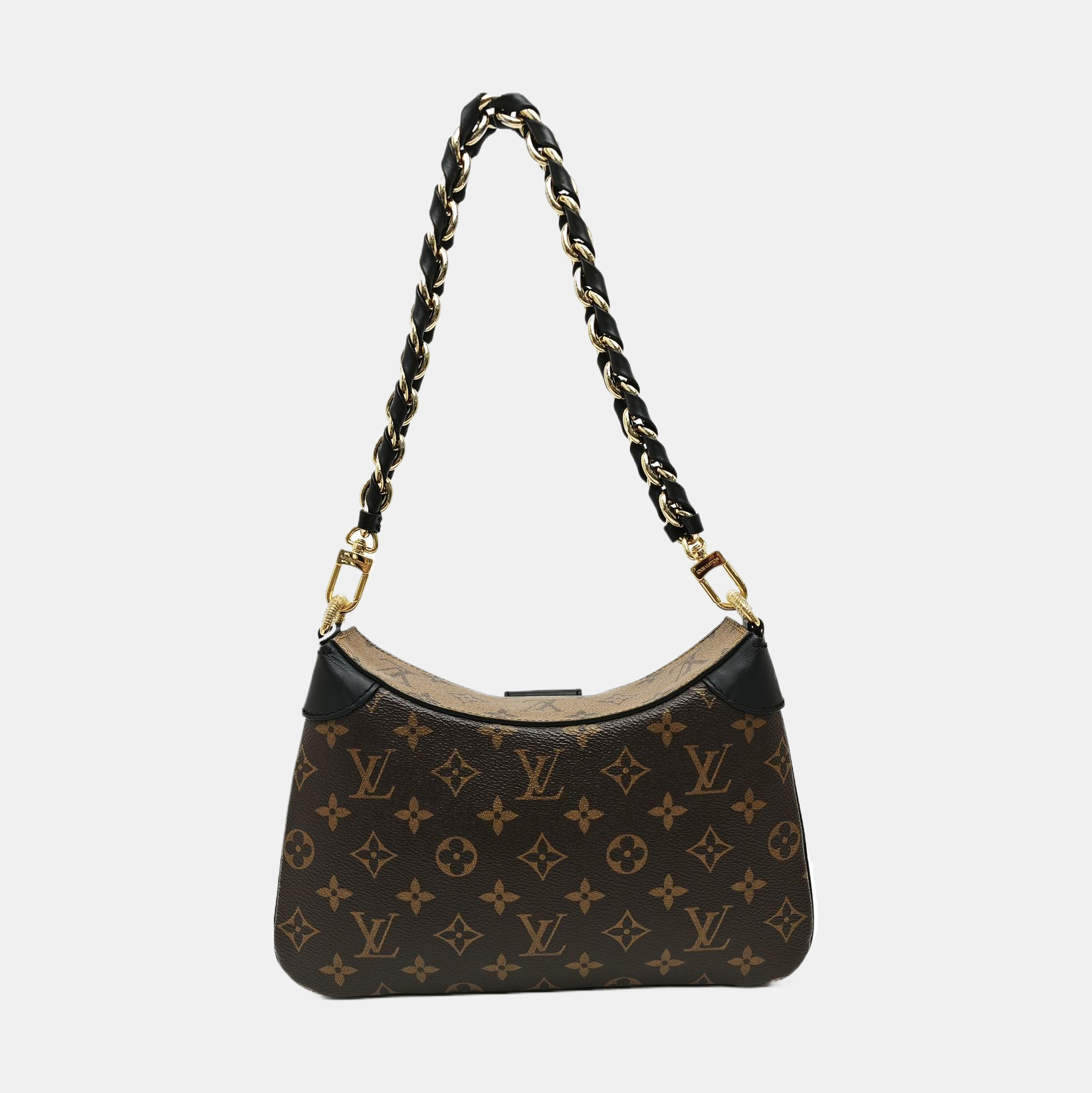 TWINNY Monogram Coated Canvas Brown