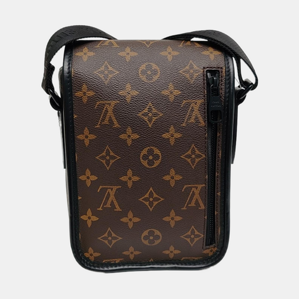 S LOCK PM Monogram Coated Canvas Brown