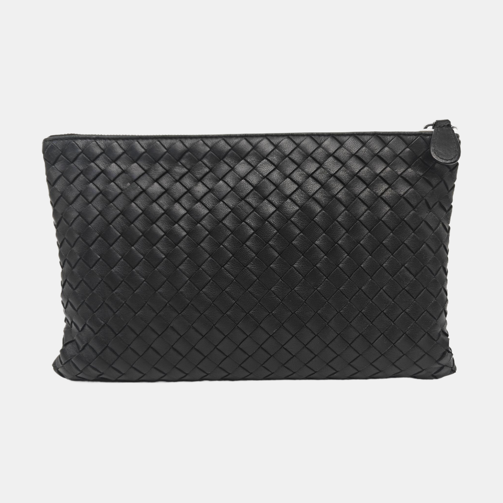 Calfskin Clutch Black