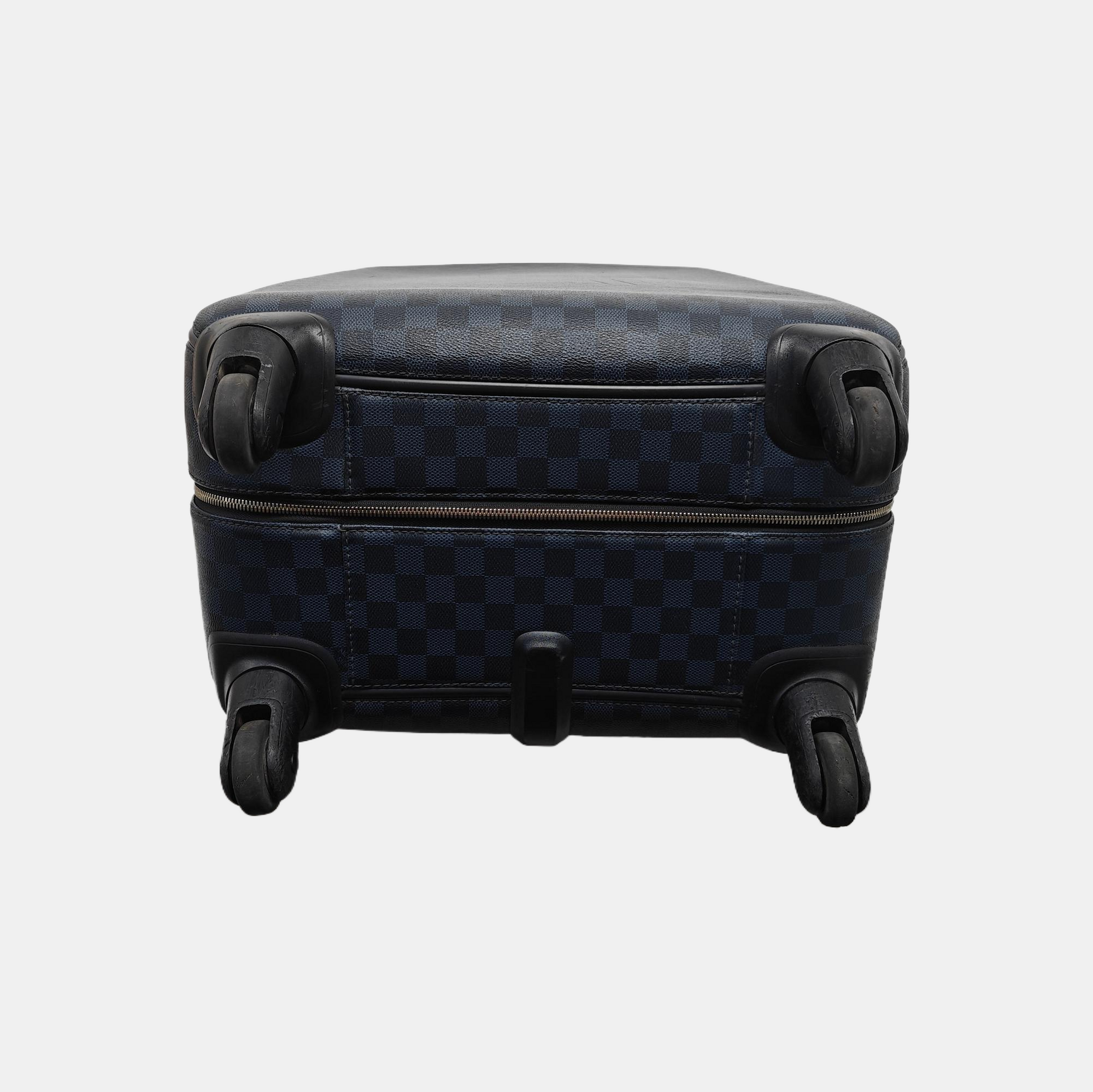 PEGASE 55 Damier Coated Canvas Blue