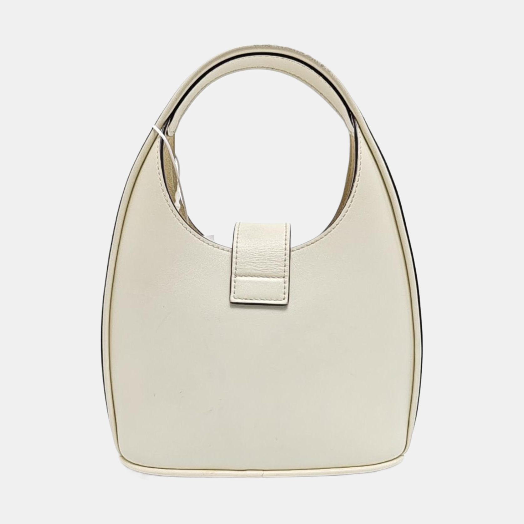 Calfskin Shoulder Bag Beige