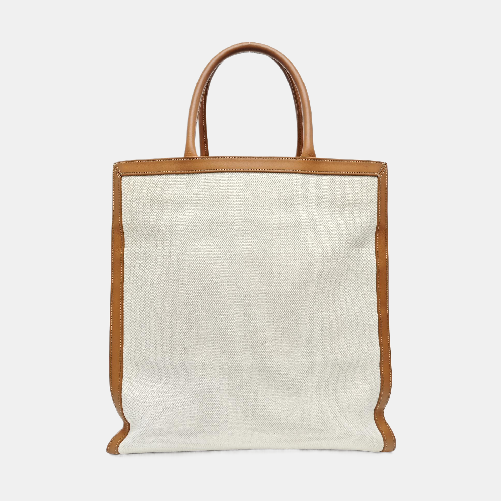 CABAS CELINE Medium Fabric White