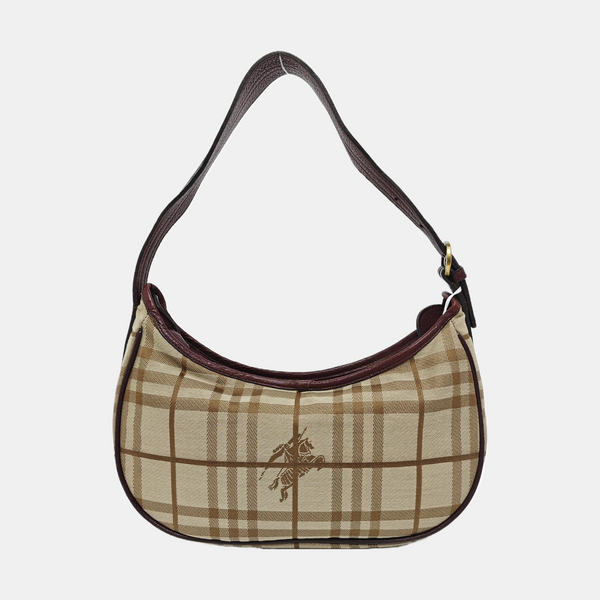 Canvas Top Handle Bag Brown