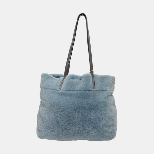 Fabric Tote Bag Blue