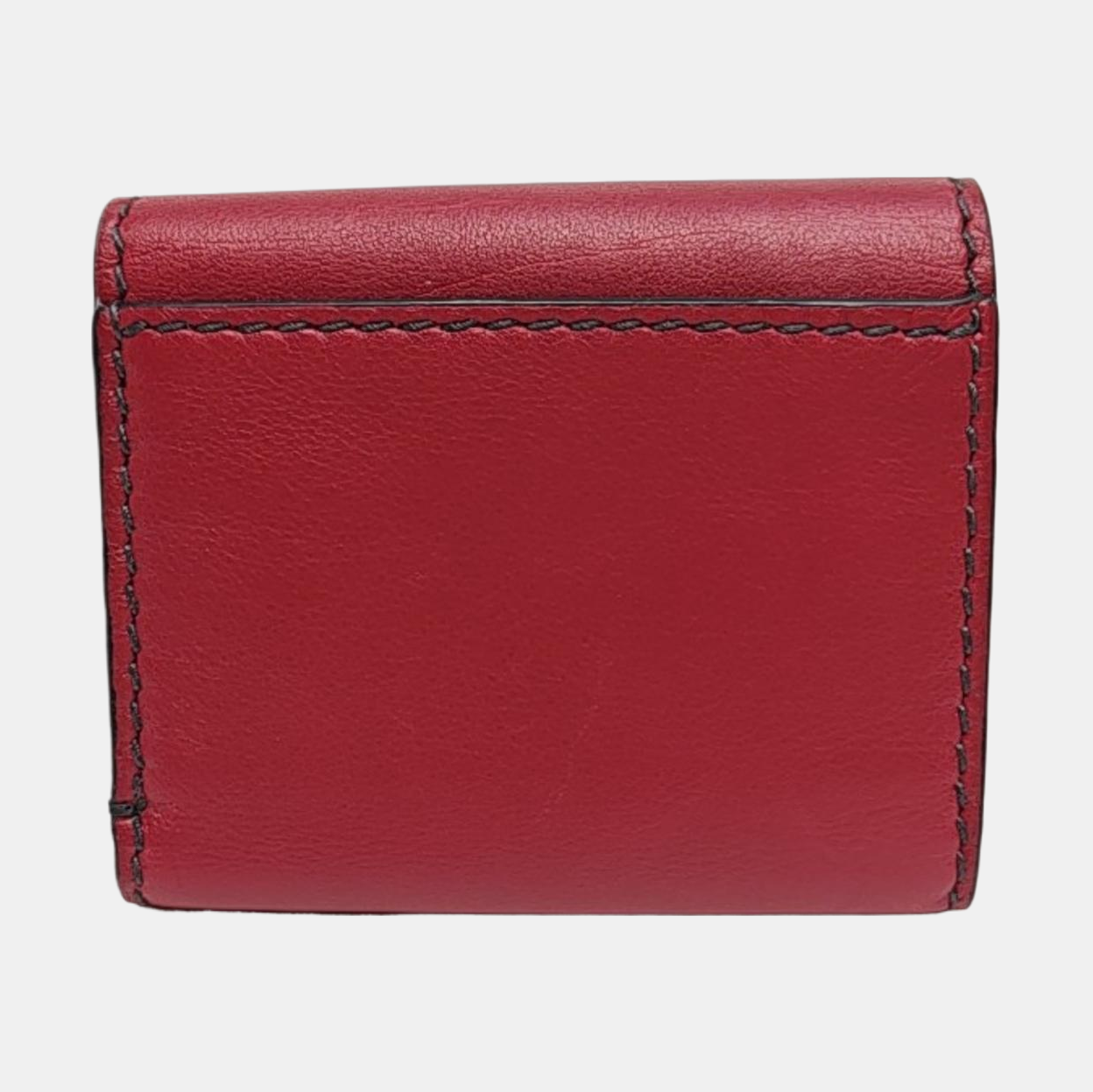 Calfskin Wallet Red
