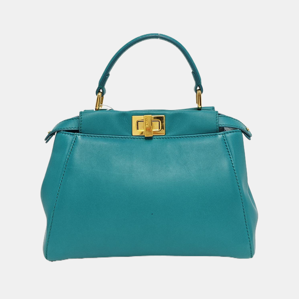 Peekaboo Mini Calfskin Green