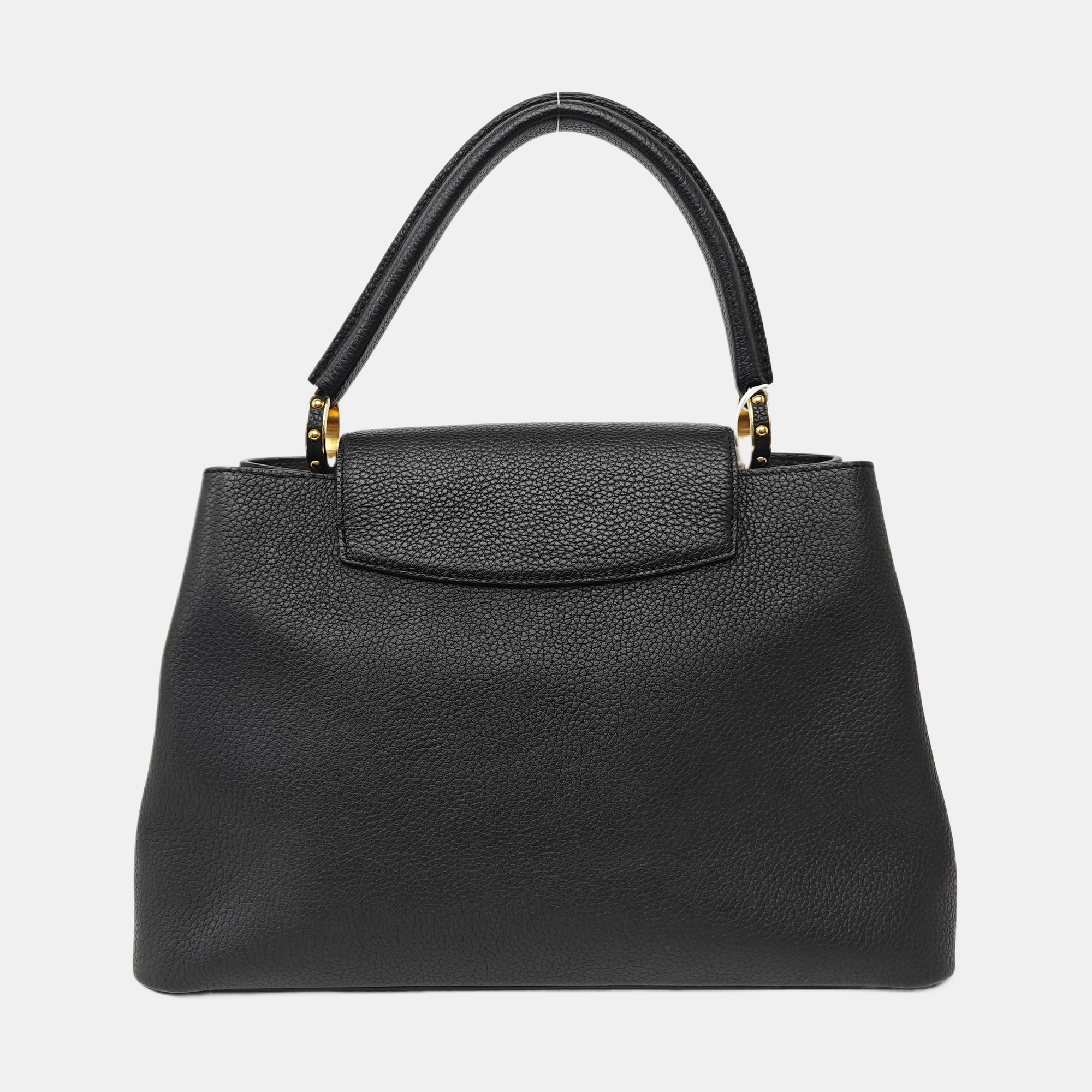 CAPUCINES GM Calfskin Black