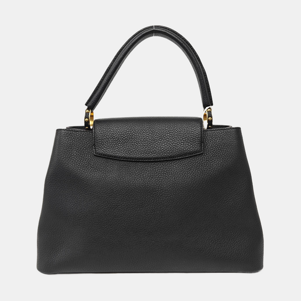 CAPUCINES GM Calfskin Black