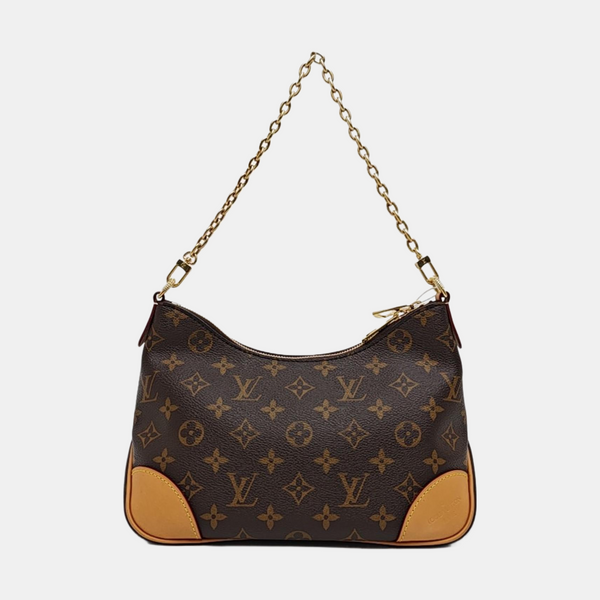 BOULOGNE Monogram Coated Canvas Brown