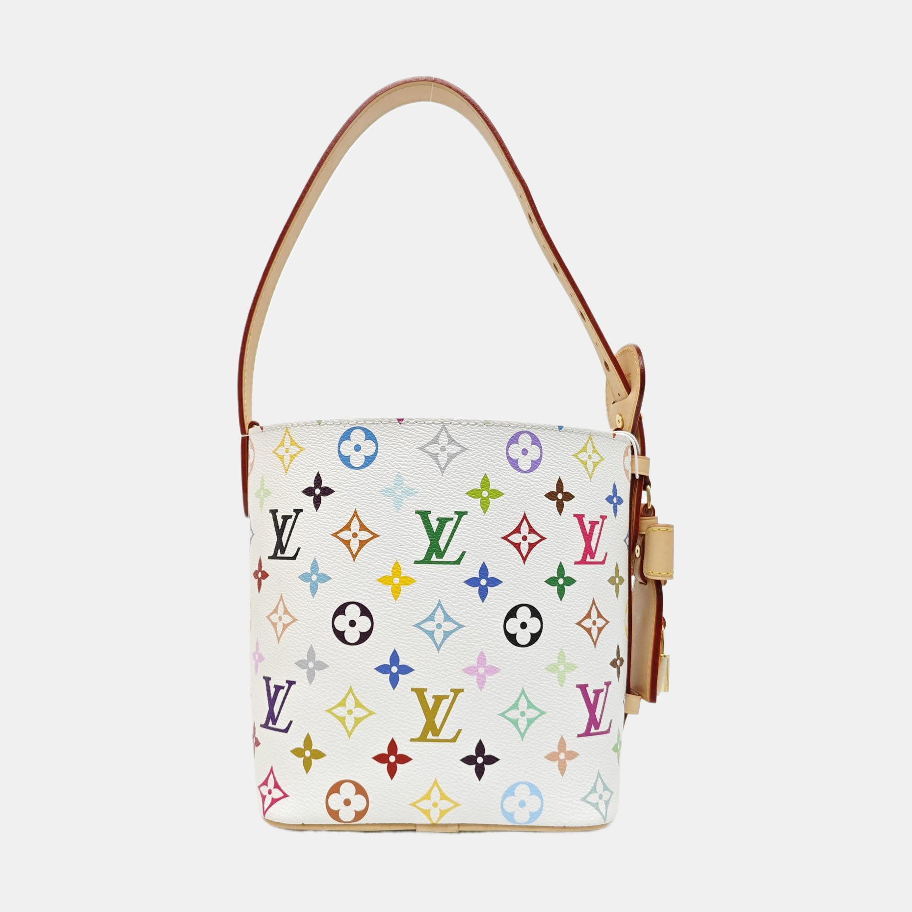 LV × TM ALL IN BB Monogram Coated Canvas White