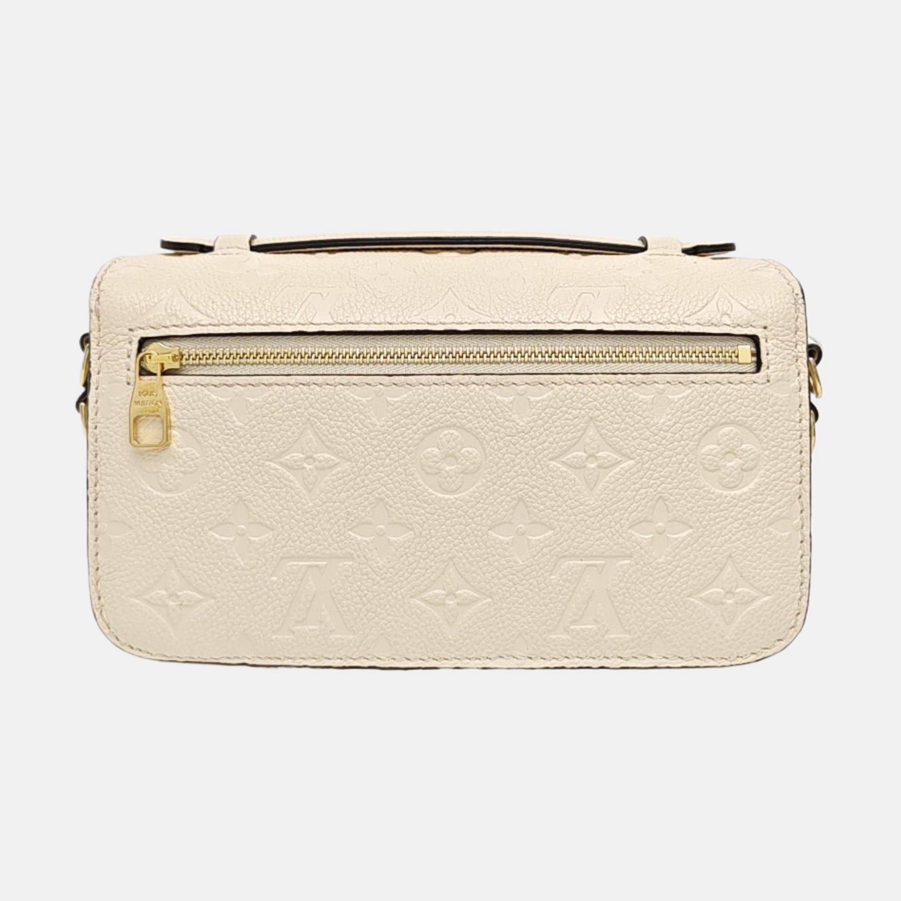 MÉTIS EAST WEST Monogram Calfskin Beige