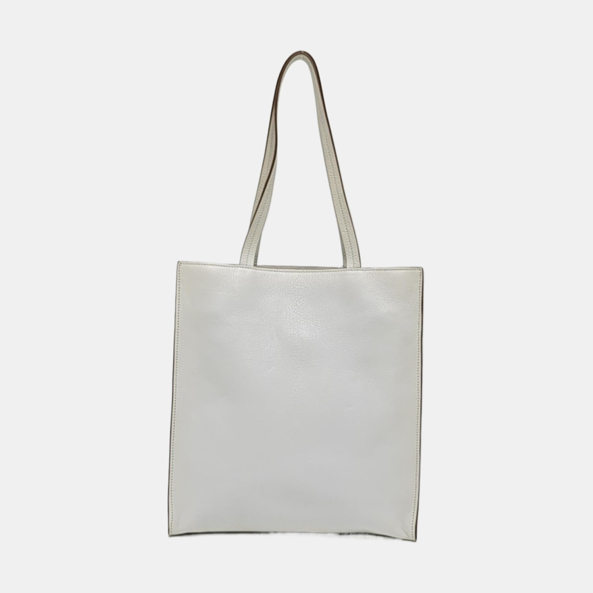 Calfskin Tote Bag White