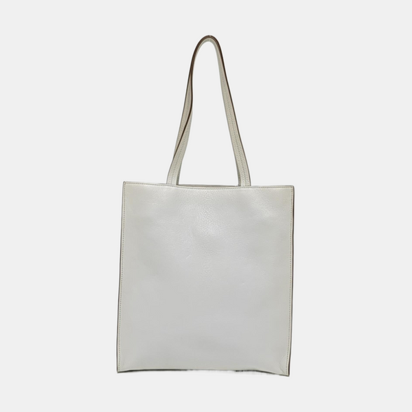 Calfskin Tote Bag White