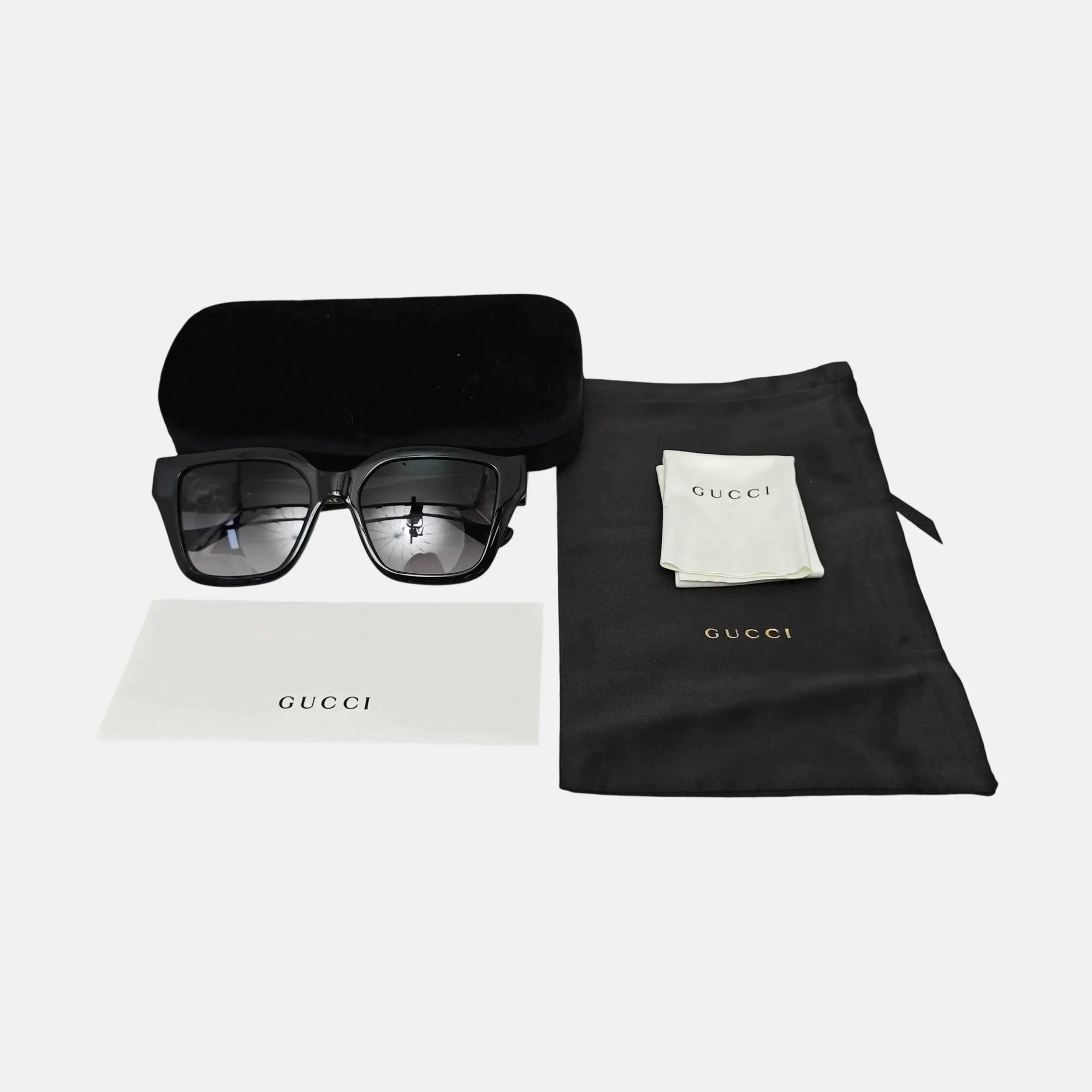 Synthetic Sunglasses Black