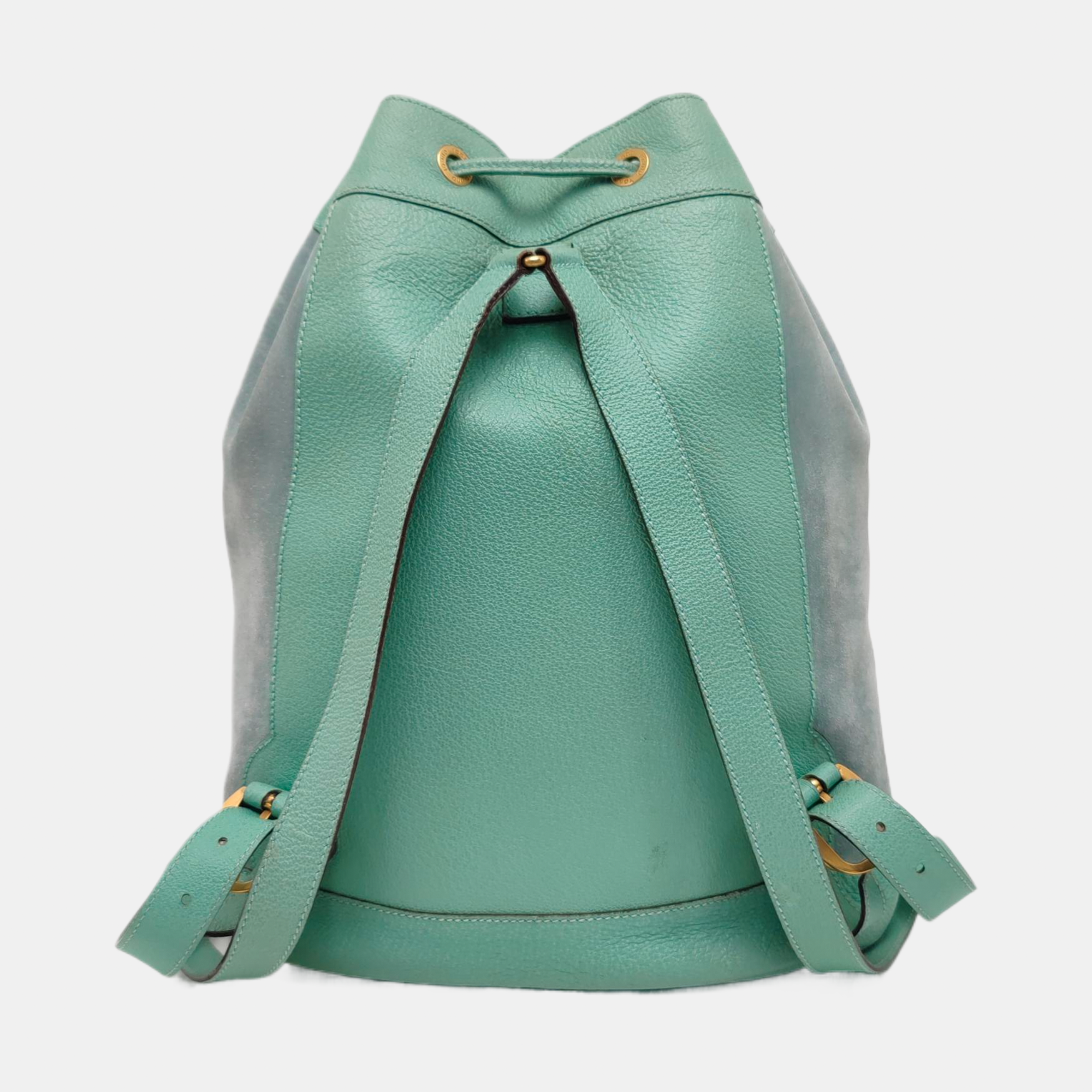 Suede Backpack Green