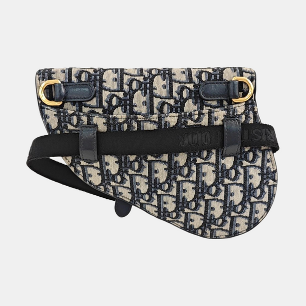 Saddle Mini Oblique Fabric Blue