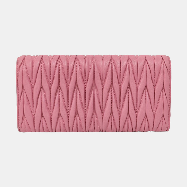 Lambskin Wallet Pink